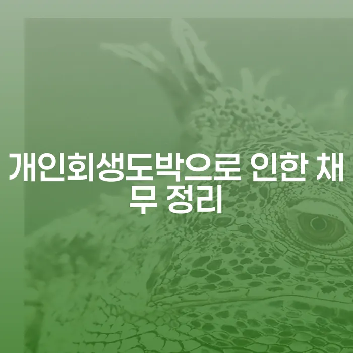 주식채무 개인회생 제도 상담으로 확인하고