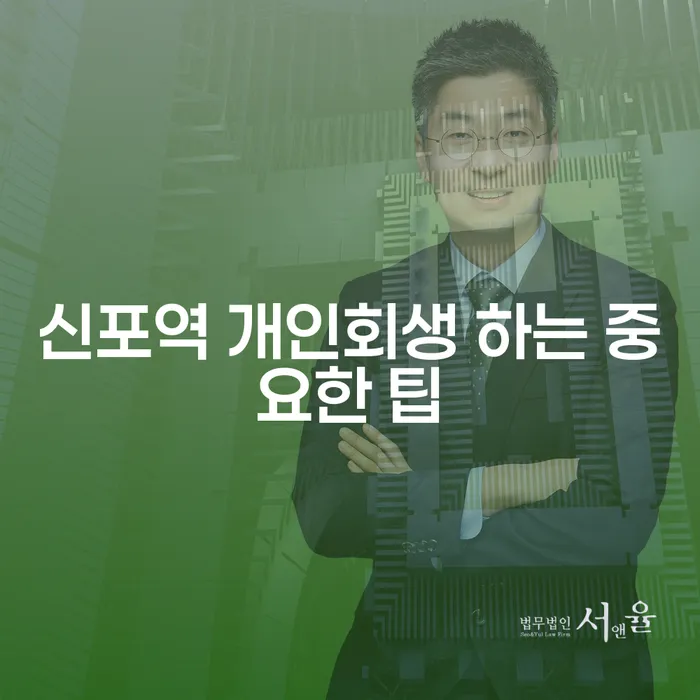 신포역 개인회생 하는 중요한 팁