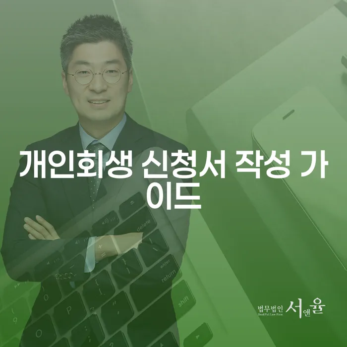 개인회생 신청서 작성, 어떻게 해야 할까요?