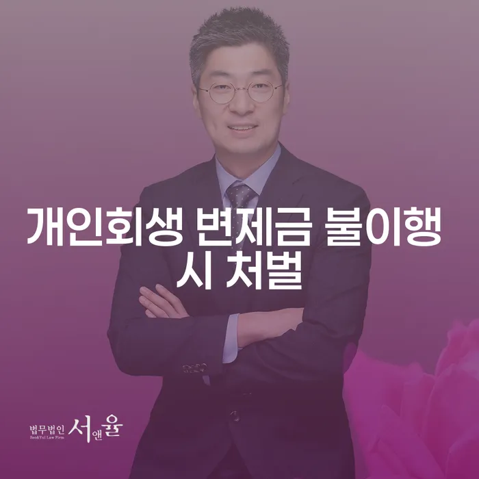 개인회생 변제금 불이행 시 처벌: 채무자의 선택은?